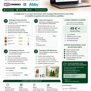 WooCommerce Abby Sync